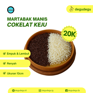 Martabak Manis Coklat Keju